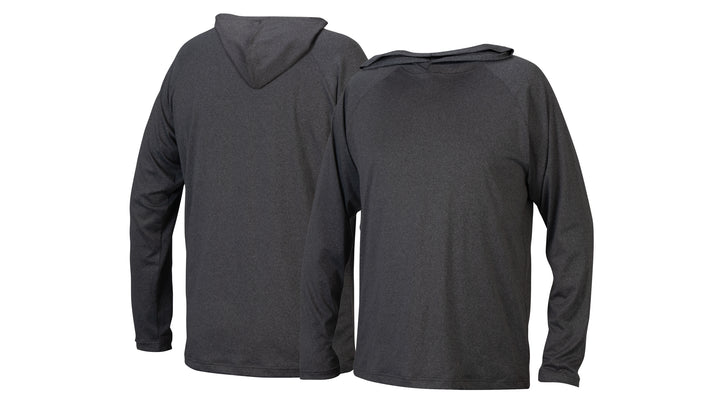 Pyramex- Long Sleeve Pullover Hoodie - Gray Moisture-Wicking