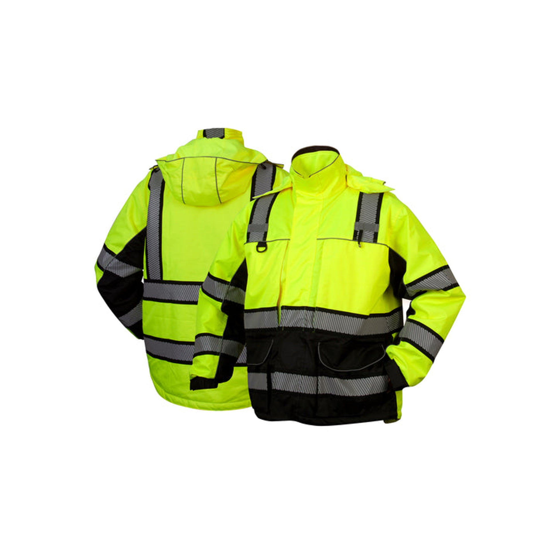 Pyramex -Class 3 Hi-Viz Line Multi-Layer Parka