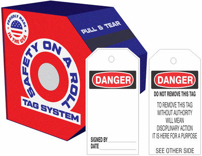 DANGER BLANK TAGS - BACK 2