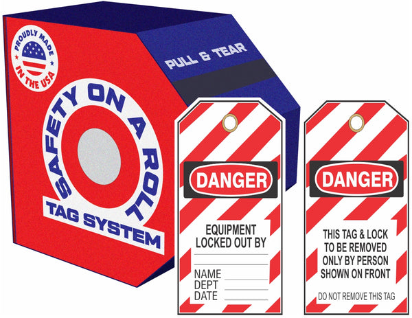 DANGER EQUIPMENT LOCKED BY TAGS