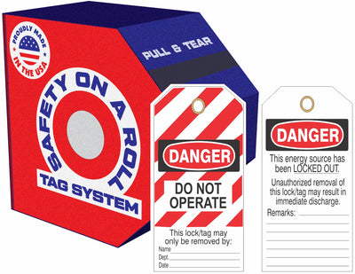 DANGER DO NOT OPERATE DATE TAGS