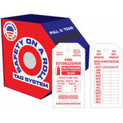 FIRE EXTINGUISHER TAGS - FIRE EXTINGUISHER TAGS, 6X3, Synthetic Roll 100