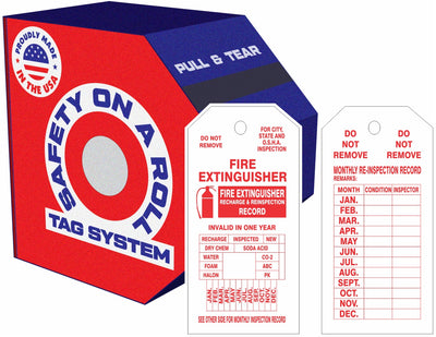 FIRE EXTINGUISHER TAGS
