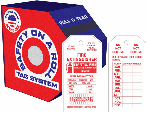 FIRE EXTINGUISHER TAGS
