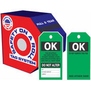 SCAFFOLD OK TAGS - SCAFFOLD OK TAGS, 6X3, Synthetic Roll 100