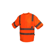 Pyramex - Class 3 Heat Sealed Short Sleeve T-Shirt Hi-Viz Orange
