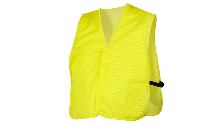 Pyramex - Safety Vest - Hi-Vis Lime Vest-Universal fit-No Reflective Tape - 1/Each