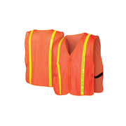 Pyramex - Safety Vest - Hi-Vis Orange - One Size Fits Most - 1/Each