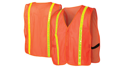 Pyramex RV1 Hi-Viz Orange One Size Fits Most Vest