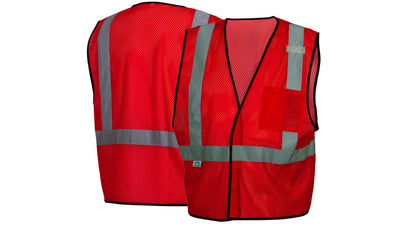 Pyramex RV12 Red W/Reflect Vest