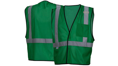Pyramex RV12 Green W/Reflect Vest
