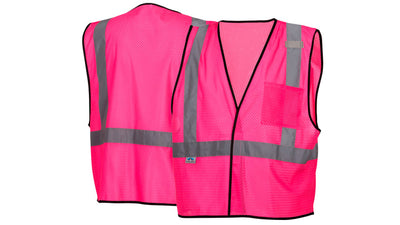 Pyramex RV12 Pink Reflective Vest