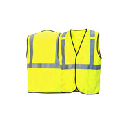 Pyramex - Class 2 - Fr Vest - Lime Modacrylic Flame Resistant Solid Material