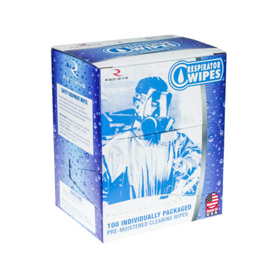 Radians RW-100 Respirator Wipes with 70% Isopropyl Alcohol (IPA)