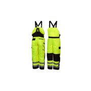Pyramex-Winter Bib Pants Weather Resistant Pu Coated Oxford Polyester w/ Quilted Interior Insulation