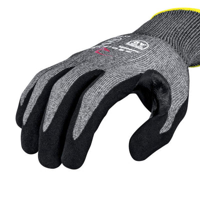 Radians Cut Protection Level A9 Sandy Foam Nitrile Coated Glove - RWG589