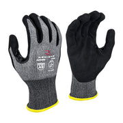 Radians Cut Protection Level A9 Sandy Foam Nitrile Coated Glove - RWG589