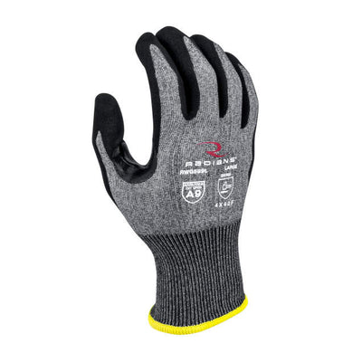 Radians Cut Protection Level A9 Sandy Foam Nitrile Coated Glove - RWG589