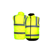Pyramex-Class 2 Winter Vest Hi-Viz Lime/Yellow