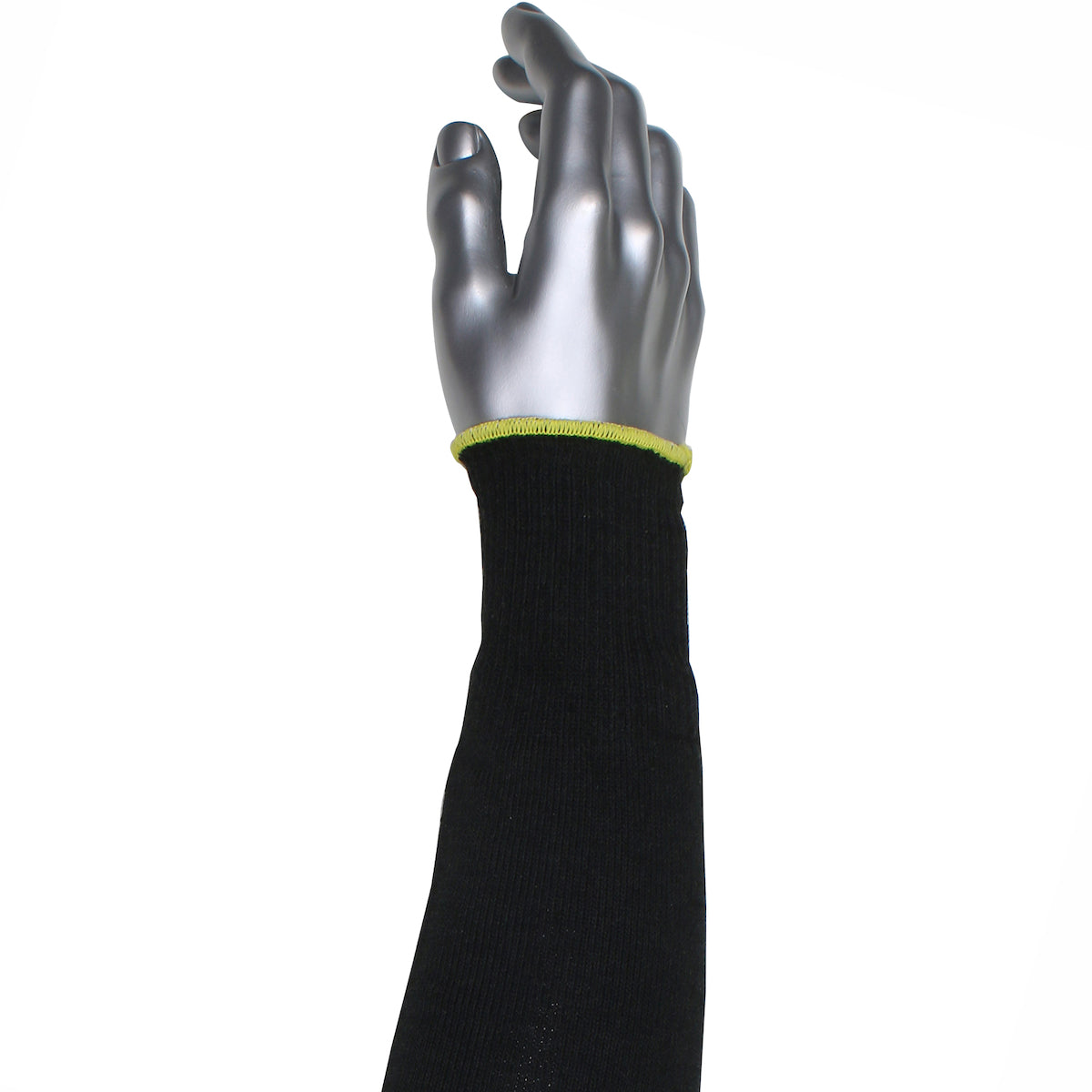 Kut Gard Cut Resistant Sleeve Single-Ply ATA / Modacrylic Blended - Black - 12/EA - S10ATAFR/5BK-ES6