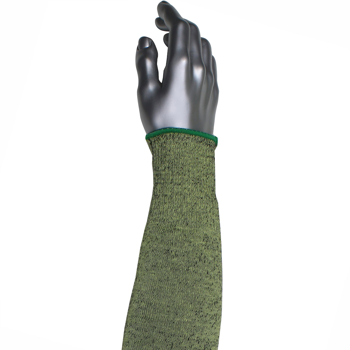 Kut Gard Single-Ply ATA Hide-Away FR / Modacrylic Blended Sleeve - Wide Width - Green - 12/EA - S10ATAFR/5HA-EW-ES6