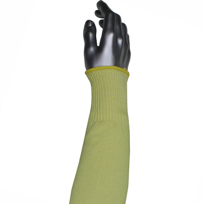Kut Gard Cut Resistant Sleeve Single-Ply ATA / Sta-Cool Blended - Yellow - 12/EA - S10ATAFRCM/4-ES6
