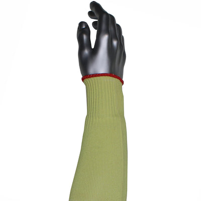 Kut Gard Cut Resistant Sleeve Single-Ply ATA / Sta-Cool Blended - Narrow Width - Green - 72/EA - S10ATAFRCM/4-NW-ES6