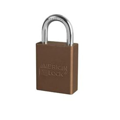 AMERICAN LOCK S1100 SERIES PADLOCK ANODIZED ALUMINUM SAFETY PADLOCK - AMERICAN LOCK S1100 SERIES PADLOCK ANODIZED ALUMINUM SAFETY PADLOCK, 1”, Anodized Aluminum
