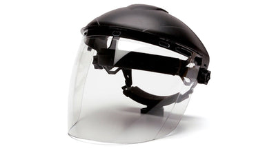 Pyramex Visors Polycarbonate Tapered Clear Faceshield