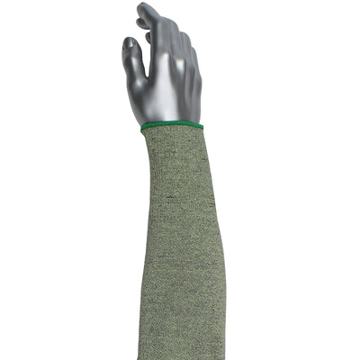 Kut Gard Cut Resistant Sleeve Single-Ply ATA / Hide-Away FR Blended - Wide Width - Green - 12/EA - S13ATAFR/2HA-EW-ES6