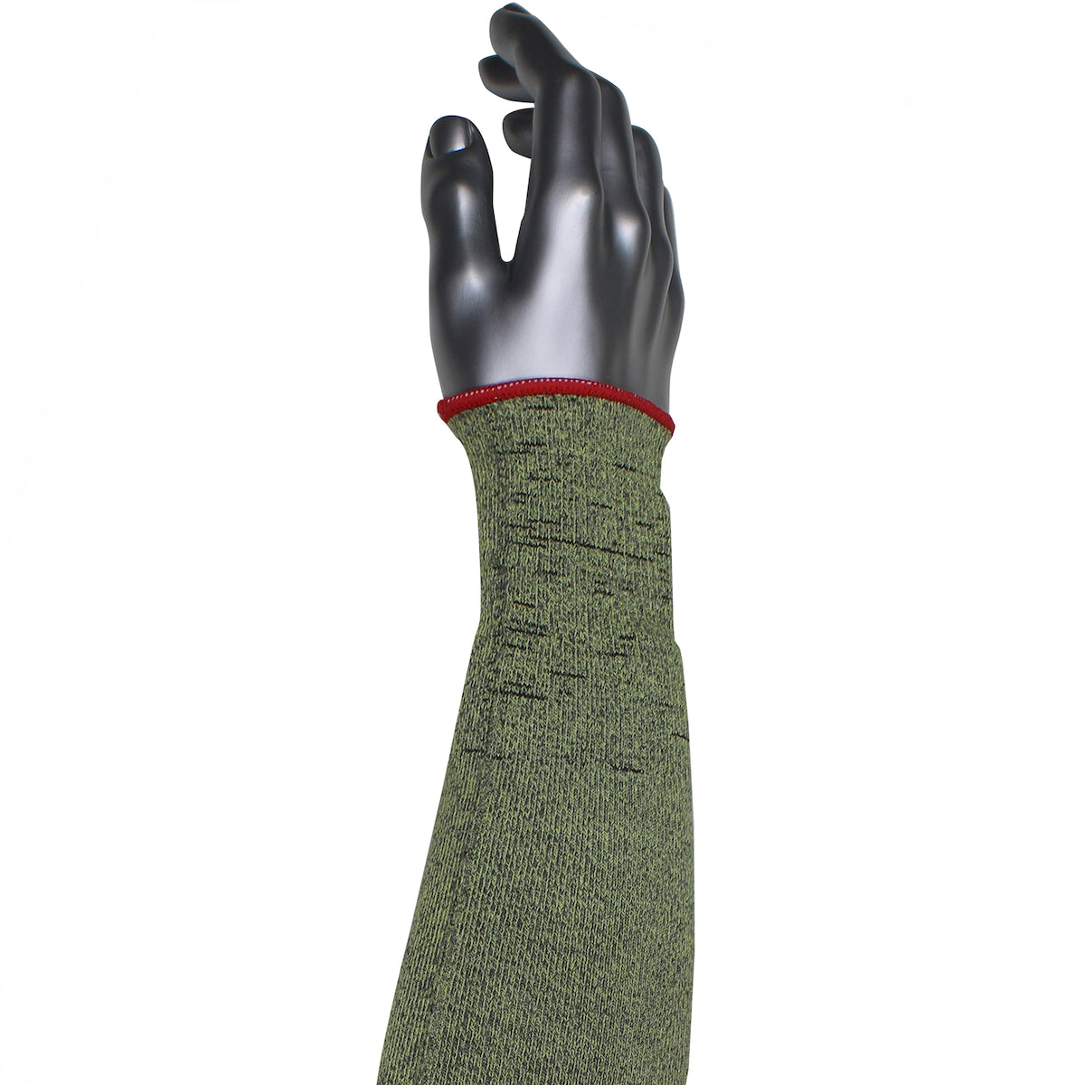 Kut Gard Single-Ply ATA / Hide-Away FR Blended Sleeve - Narrow Width - Green - 72/EA - S13ATAFR/4HA-NW-ES6