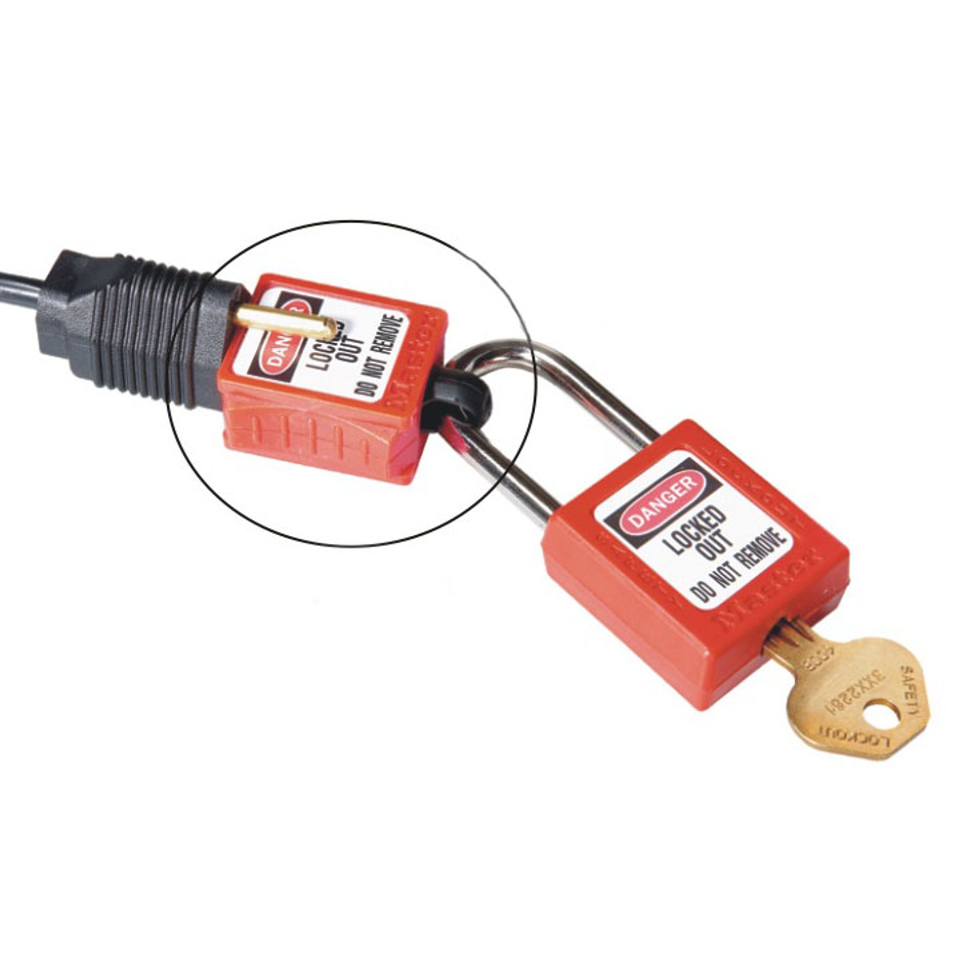 MASTERLOCK ELECTRICAL COMPACT PLUG PRONG LOCKOUT - MASTERLOCK ELECTRICAL COMPACT PLUG PRONG LOCKOUT, ,