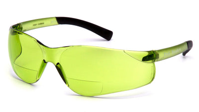 Pyramex Ztek Readers Pale Gree Frame/IR 1.5 Pale Green + 1.5 Lens Safety Eyewear