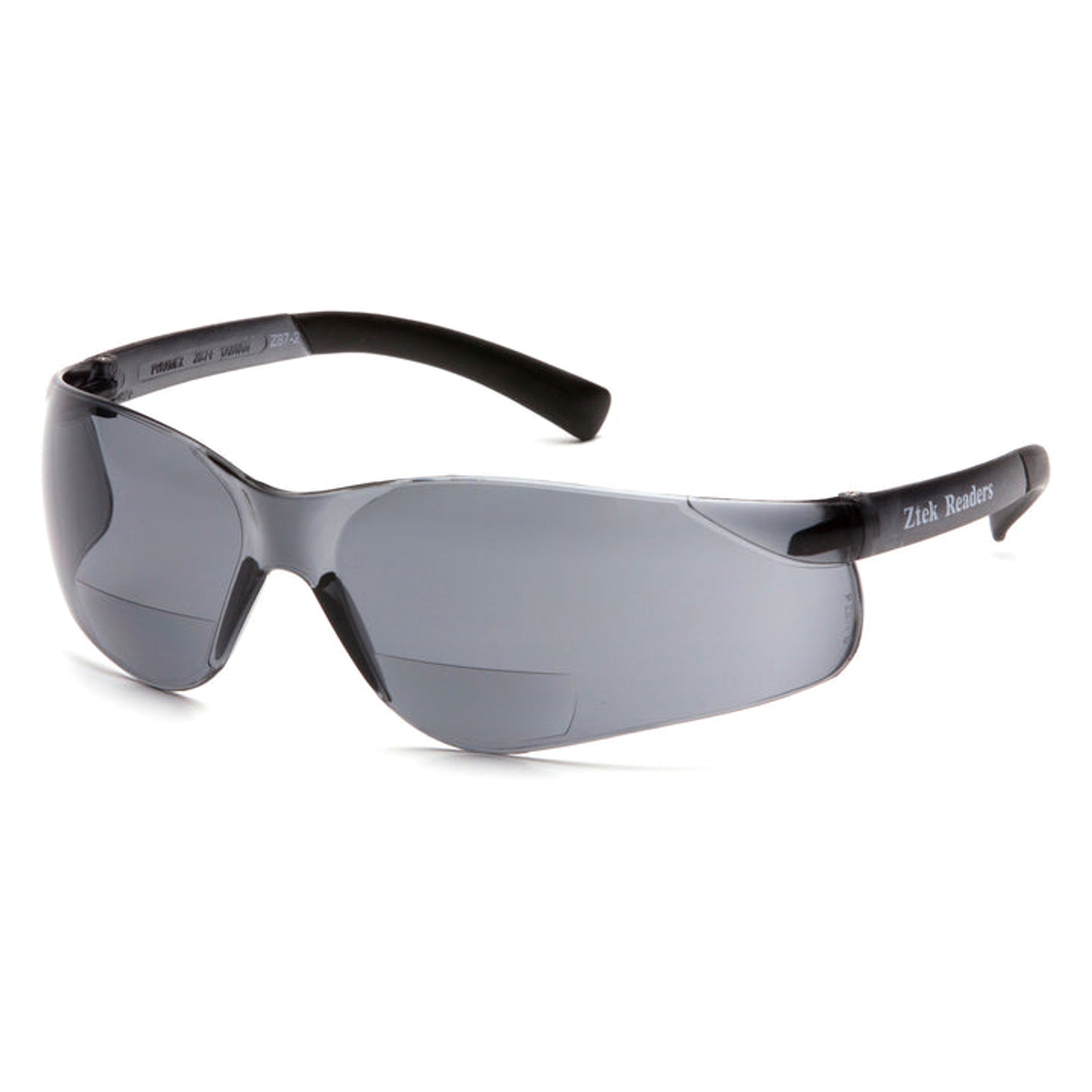 Pyramex - Ztek Readers - Gray Frame/Gray + 2.5 Lens - 6/Pair