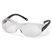 Pyramex - OTS - Black Frame/Clear Anti-Fog Lens - 12/Pair