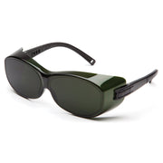Pyramex - OTS - Black Frame/5.0 IR Filter Lens - 12/Pair