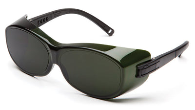 Pyramex OTS Black Frame/5.0 IR Filter Lens Safety Eyewear