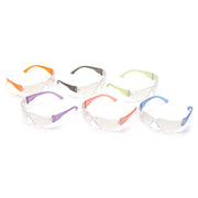 Pyramex - Mini Intruder - Multi Color Frames/Clear-Hardcoated Lens - 1/Pair