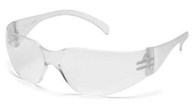 Pyramex Intruder Clear Frame/Clear Uncoated Lens Safety Eyewear