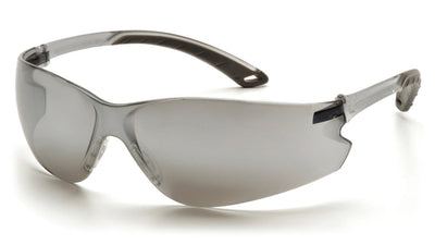 Pyramex Itek Silver Mirror Frame/Silver Mirror Lens Safety Eyewear