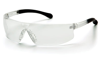 Pyramex Provoq Clear Frame/Clear Anti-Fog Lens Safety Eyewear