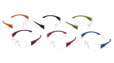 Pyramex Trulock Assorted Temple/ Clear Lens Safety Eyewear