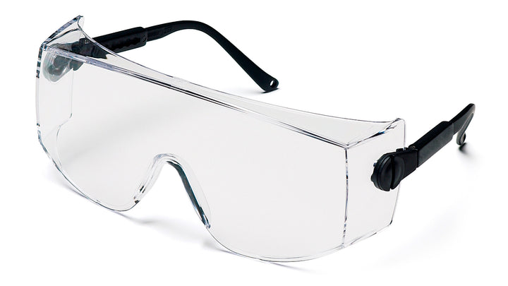 Pyramex - Defiant - Black Temples/Clear Lens-Over Prescription - Jumbo - 12/Pair