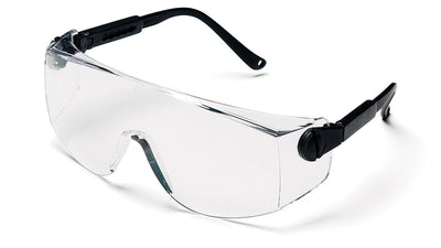 Pyramex Defiant Black Temple/Clear Lens Safety Eyewear