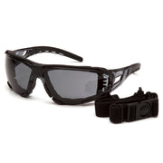 Pyramex - Fyxate - Black frameGray H2MAX Anti-Fog with Foam Padding - 12/Pair
