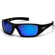 Pyramex - Velar-Black Frame/Ice Blue Mirror Lens - 12/Pair