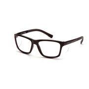 Pyramex- Conaire-black frame-clear lens - 12/Pair