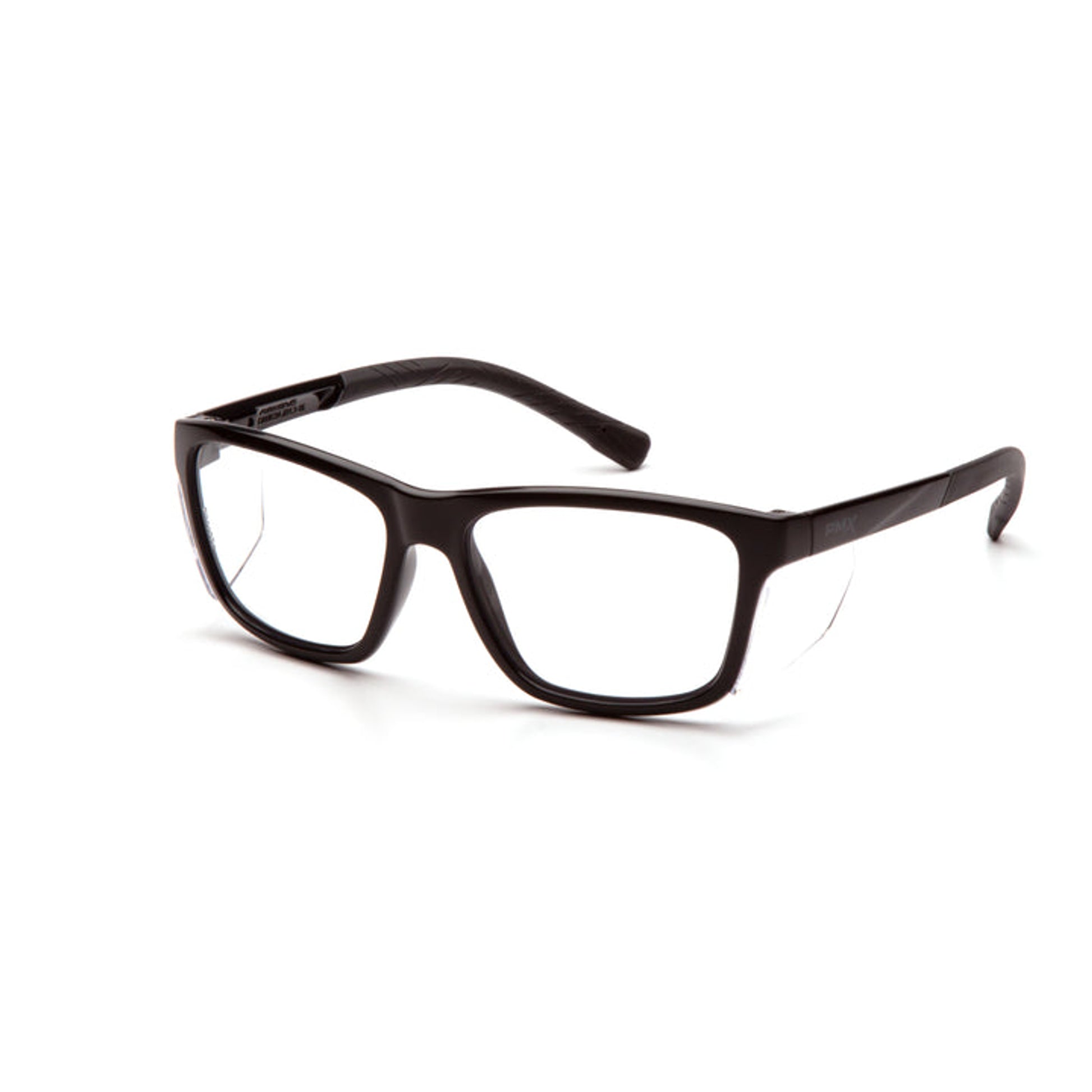 Pyramex- Conaire-black frame-clear lens - 12/Pair