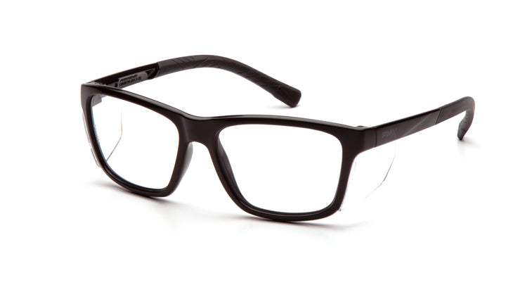 Pyramex- Conaire-black frame-clear lens - 12/Pair