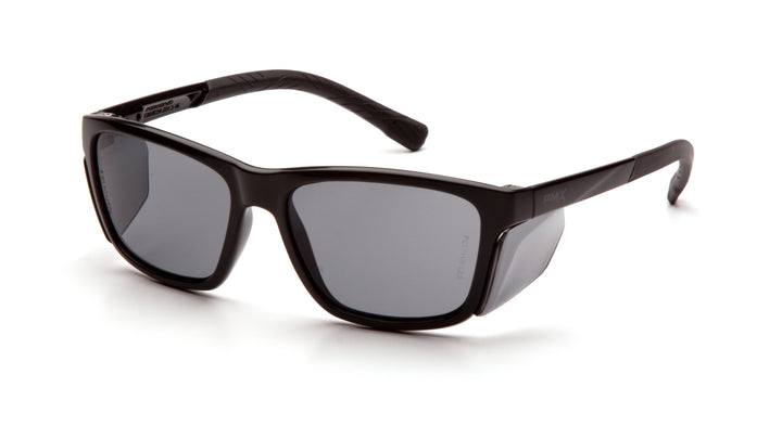 Pyramex- Conaire-black frame-gray lens - 12/Pair